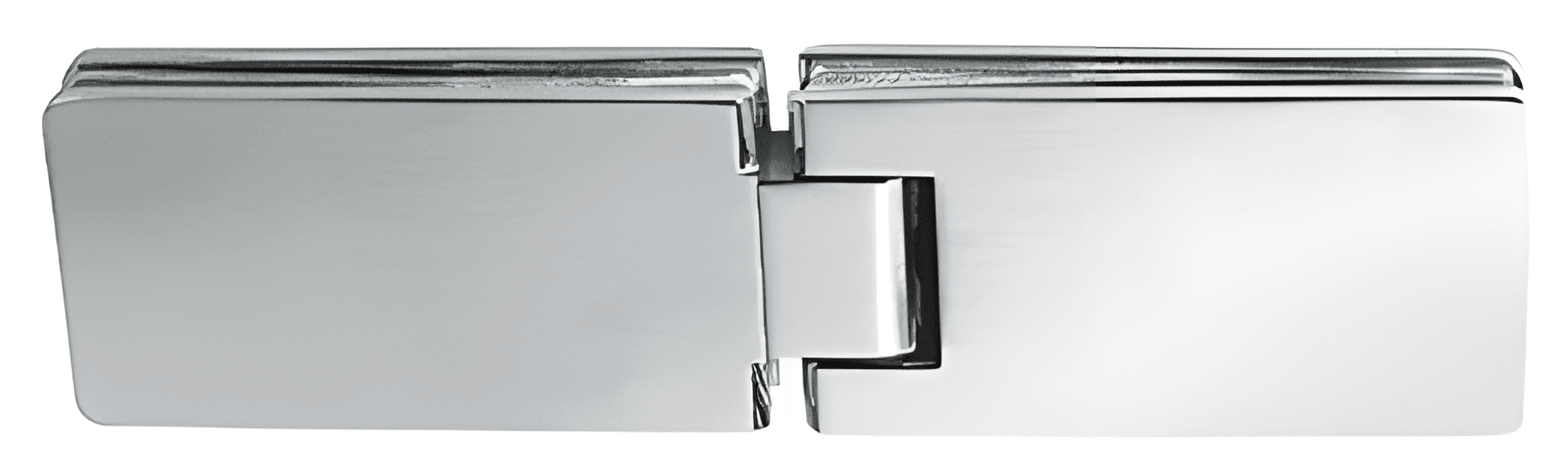 Glass to Glass Shower Hinge, 180 Degree - SWH82120: Polished chrome