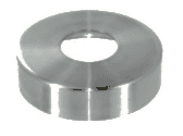Base Cover for 42.4 Tube: satin brushed finish preview
