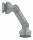 Glass to Glass Adjustable Connector - SWGC800A-1: satin brushed finish preview