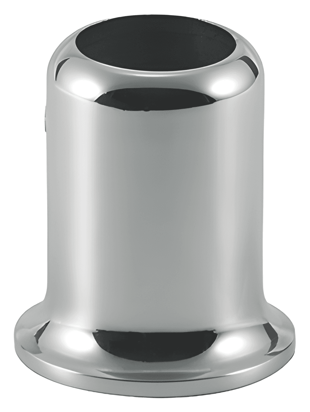 Wall or Ceiling to Tube Bracket, 19 mm Shower Support Bar - SWSB-1A19: Polished chrome