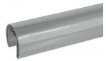 42.4 Rounded Slotted Handrail, 6 m Length: satin brushed finish preview