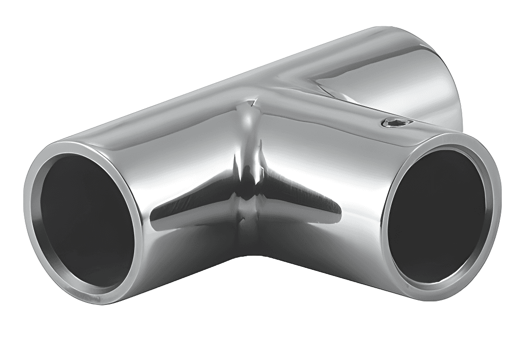 T Support Bracket - SWSB-519: polished chrome finish preview