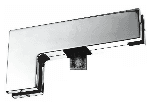 Overpanel to Sidepanel Patch with Door Stop - SWPF81042: polished chrome finish preview
