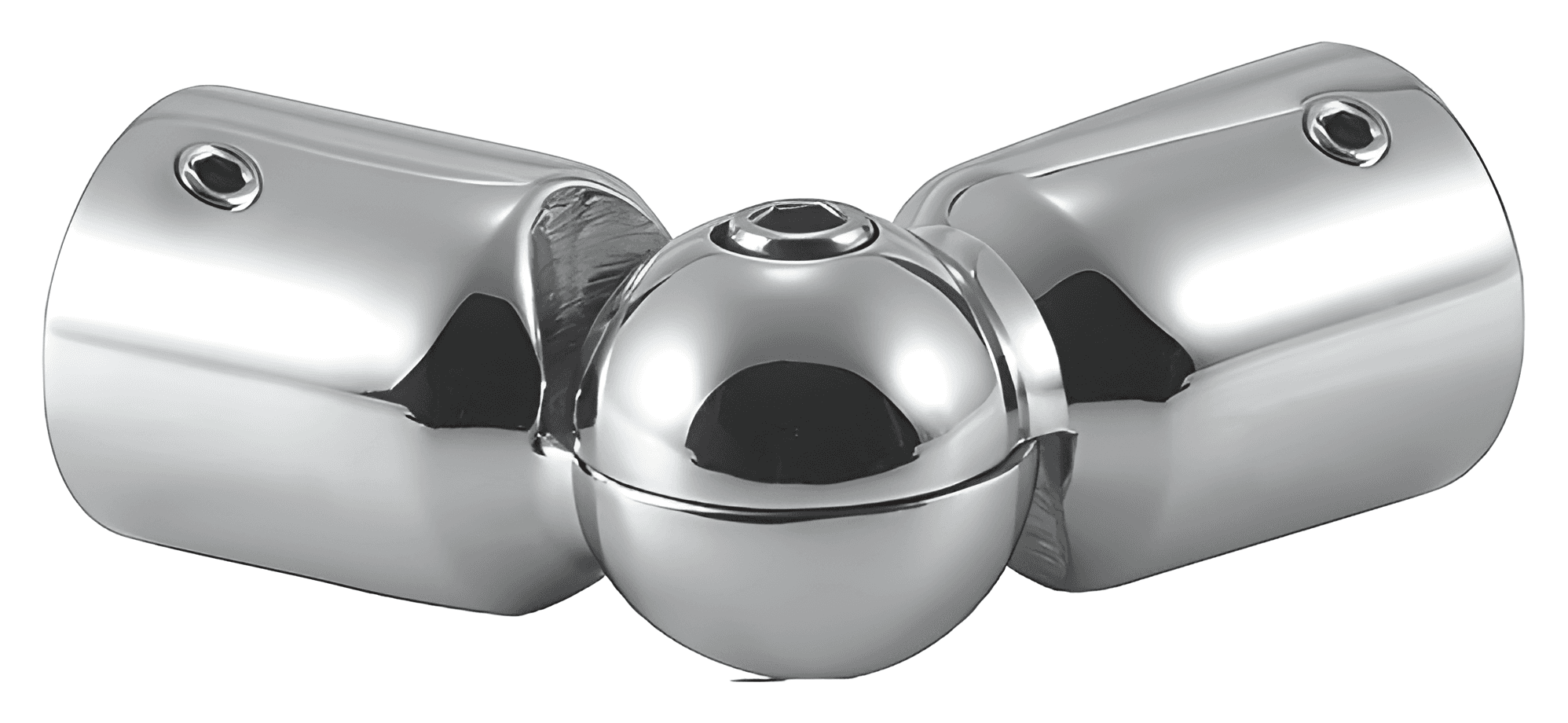 Adjustable Corner Support Bracket - SWSB-3A19: polished chrome finish preview