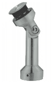 Glass to Wall Connector - SWGC800A-3: satin brushed finish preview