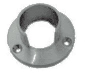 Wall Plate for Slotted Tube - SW Slottwd Wll Plate: satin brushed finish preview