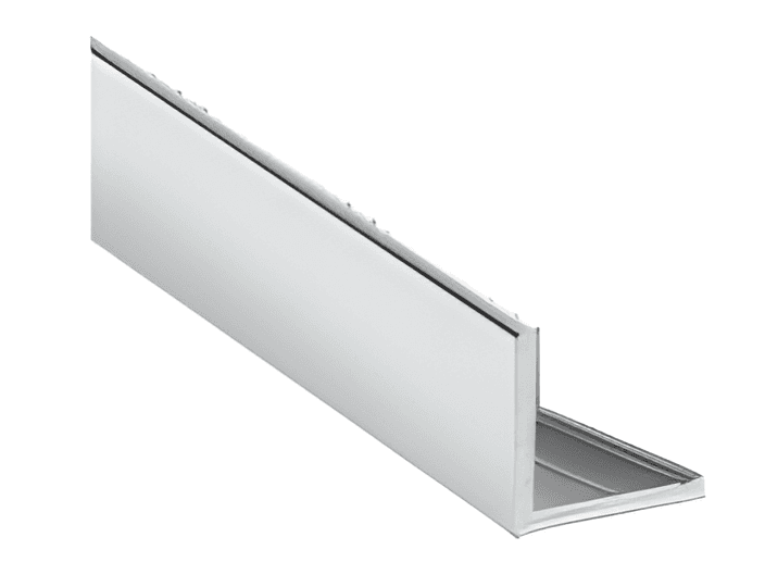 L Plate Support Bracket, 45 x 45 - 45X45 L PLATE: polished chrome finish preview