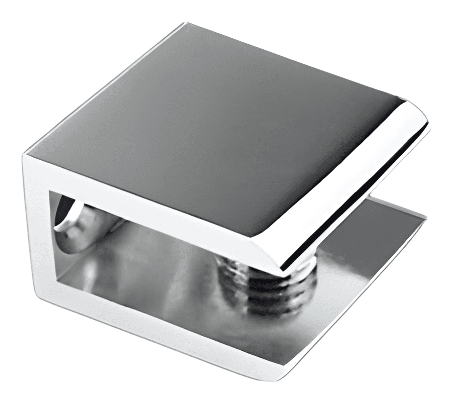 Glass Fitting, Shelf Brackets Range, 6-10 mm Glass - SWSB824: polished chrome finish preview