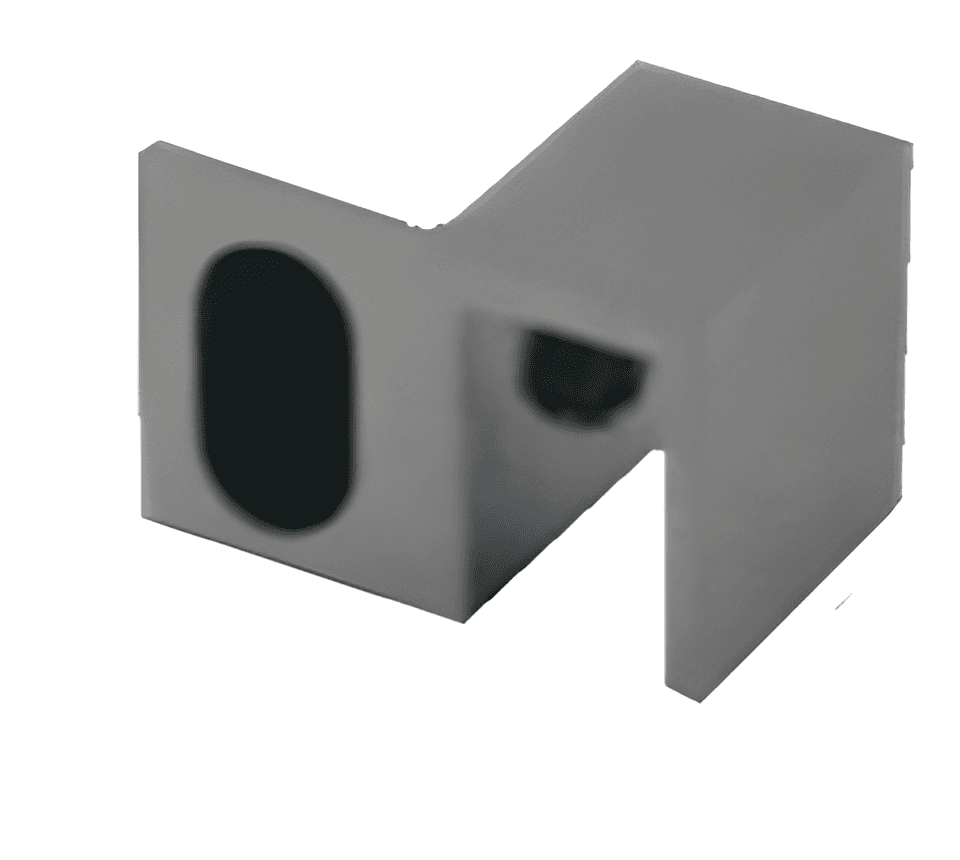 90 Degree Door Stop - SWSB-M008R, polished chrome not pictured