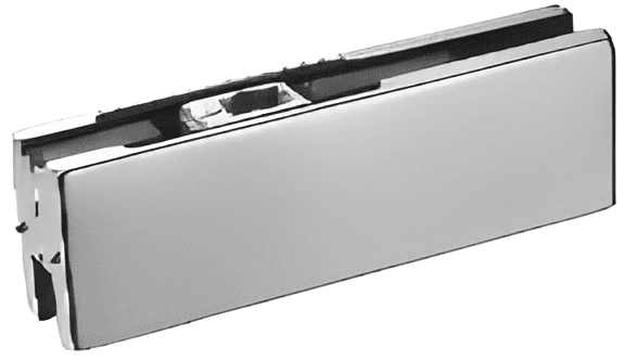 Glass Door Patch Fitting - SWPF81010: Polished chrome