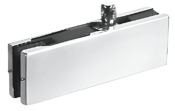 Glass Door Patch Fitting - SWPF81030: polished chrome finish preview