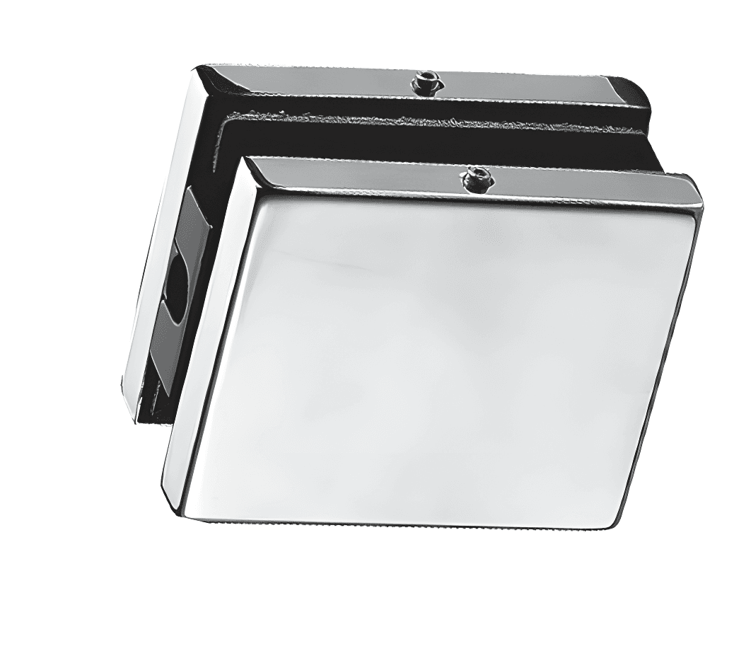Strike Box for Frameless Glass Doors - SWPF81375: polished chrome finish preview