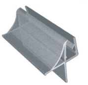 Bottom Shower Seal with 1 Soft Lip, for 8 & 10 mm Glass - SWSS-309D9