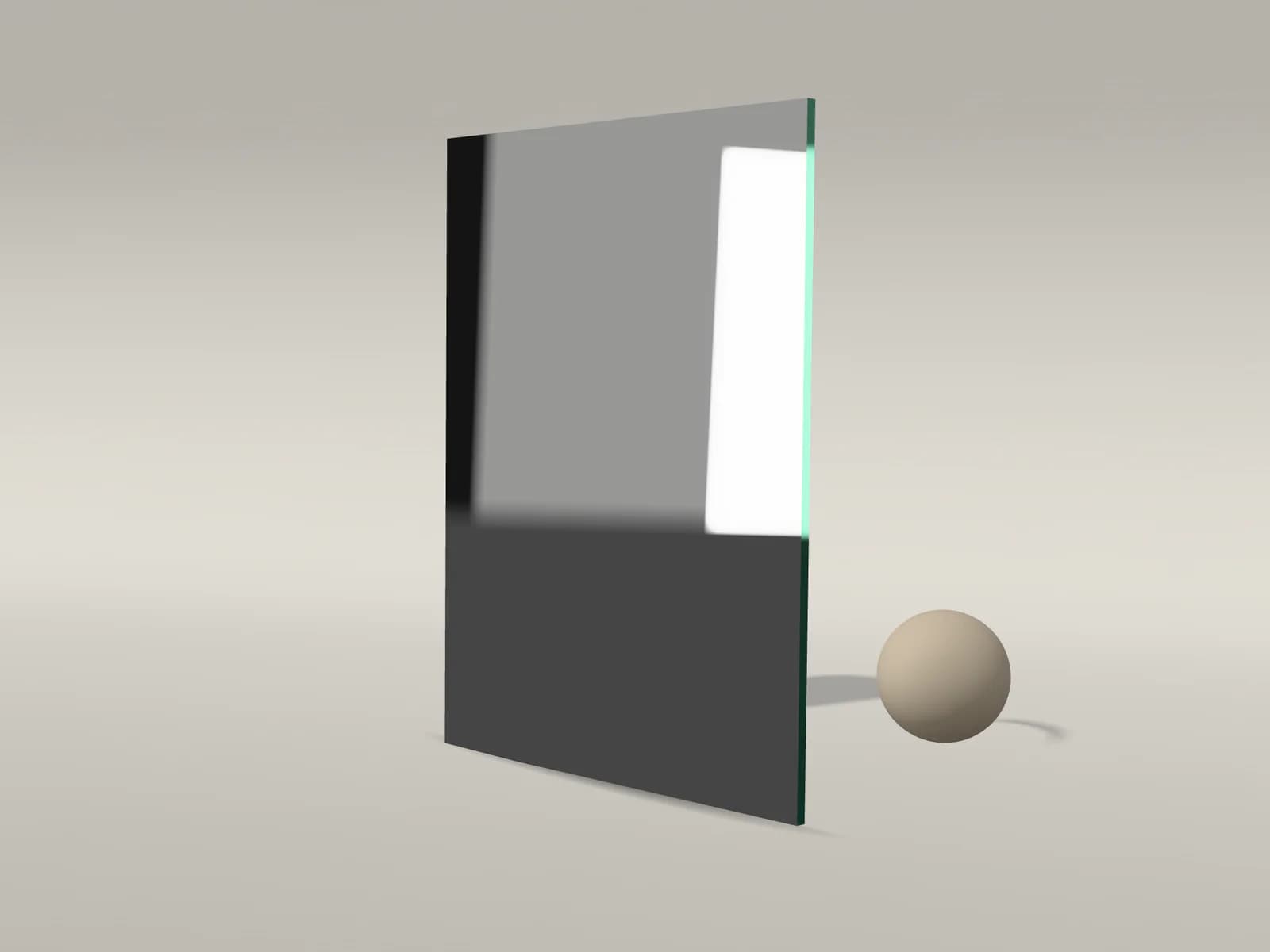 Silver mirror