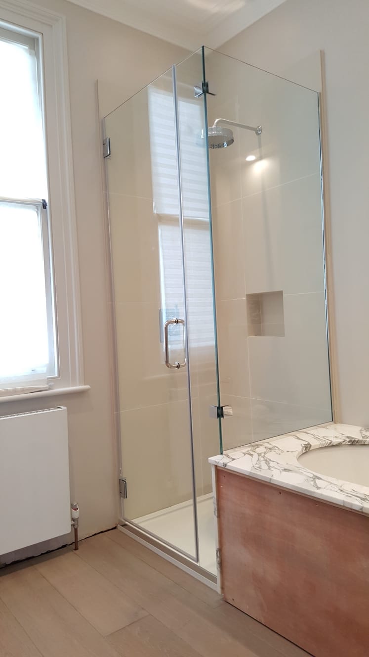 Example image: corner enclosure